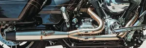Sawicki Speed SAWICKI SPEED INTIMIDATOR 2-INTO-1 EXHAUSTS FOR TWIN CAM TOURING