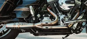 Sawicki Speed SAWICKI SPEED INTIMIDATOR 2-INTO-1 EXHAUSTS FOR TWIN CAM TOURING