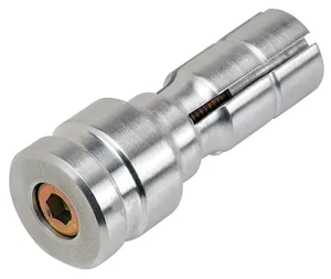 Joker Machine JM Bar-End Mirror Adapter, 7/8" Bar, Silver