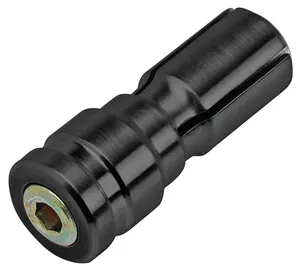 Joker Machine JM Bar-End Mirror Adapter, 1" Bar, Black