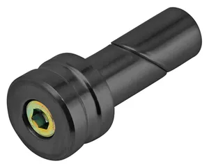 Joker Machine JM Bar-End Mirror Adapter, 7/8" Fat Bar, Black