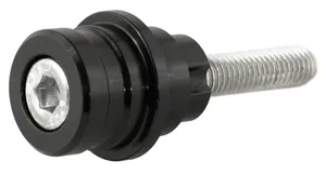Joker Machine JM Bar-End Mirror Adapter, 7/8" Indian Scout Bobber Bar, Black