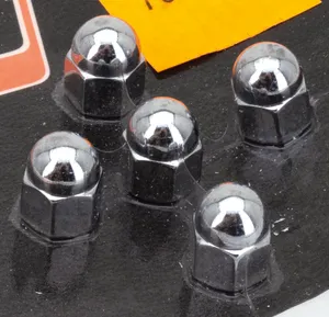Colony COLONY ROUND TOP CHROME ACORN NUTS