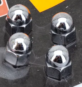 Colony COLONY ROUND TOP CHROME ACORN NUTS