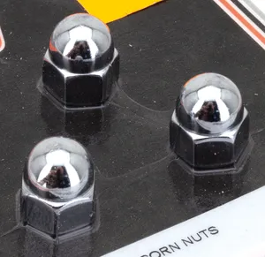 Colony COLONY ROUND TOP CHROME ACORN NUTS