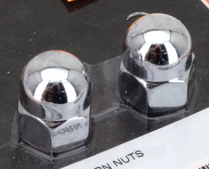 Colony COLONY ROUND TOP CHROME ACORN NUTS