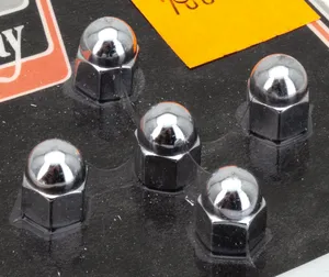 Colony COLONY ROUND TOP CHROME ACORN NUTS