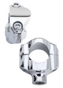 V-Twin FXSTC STYLE SHORTY RISER SETS FOR 1 1/4" FAT BAR