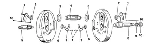 Daytona REPLACEMENT PARTS FOR SPORTSTER CRANKSHAFT