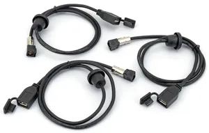 PrecisionPower Soundstream CarPlay Radio SAE to USB Connector, 3 Pack, 2014-Up
