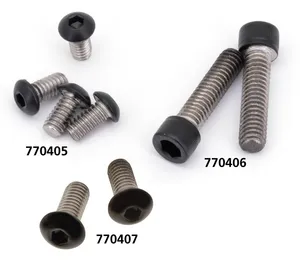 Screws4Bikes BLACK STAINLESS STEEL HEADLIGHT SCREWS