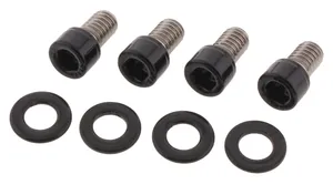 Screws4Bikes BLACK STAINLESS STEEL FRONT FENDER SCREW KITS