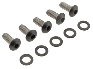 Screws4Bikes BLACK STAINLESS STEEL DERBY COVER SCREWS