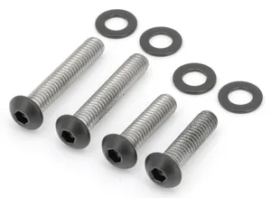 Screws4Bikes BLACK STAINLESS STEEL FENDER STRUT SCREW KITS