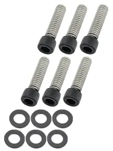 Screws4Bikes BLACK TRIPLE TREE SCREW KITS
