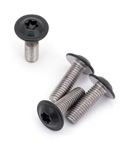 Screws4Bikes BLACK STAINLESS HEAT SHIELD SCREWS FOR SPORTSTER S