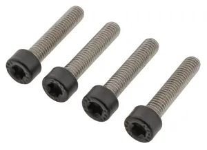 Screws4Bikes BLACK STAINLESS STEEL FRONT FENDER SCREW KITS