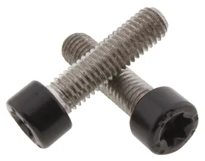 Screws4Bikes BLACK STAINLESS STEEL BAR END SCREWS FOR RH SPORTSTER