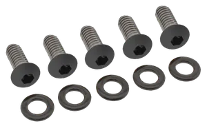 BLACK STAINLESS STEEL DERBY COVER SCREWS
