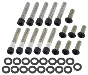 Screws4Bikes BLACK STAINLESS STEEL PRIMARY COVER SCREWS