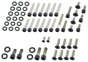 Screws4Bikes BLACK STAINLESS STEEL DRIVETRAIN SCREW KITS