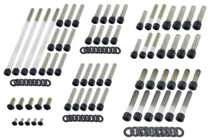 Screws4Bikes BLACK STAINLESS STEEL DRIVETRAIN SCREW KITS