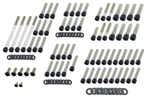 Screws4Bikes BLACK STAINLESS STEEL DRIVETRAIN SCREW KITS