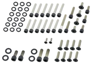 Screws4Bikes BLACK STAINLESS STEEL DRIVETRAIN SCREW KITS