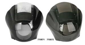 Zodiac (Genuine Zodiac Products) QUICK RELEASE HANDLEBAR FAIRINGS