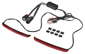 Zodiac (Genuine Zodiac Products) HARD BAG SEQUENTIAL REAR LIGHTS