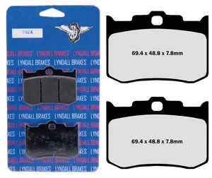 Lyndall Brakes BRAKE PADS FOR AFTER MARKET CALIPERS