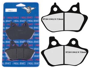 Lyndall Brakes LYNDALL BRAKE PAD SETS, FRONT