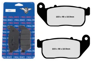 Lyndall Brakes LYNDALL BRAKE PAD SETS, REAR