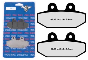 Lyndall Brakes LYNDALL BRAKE PAD SETS, REAR