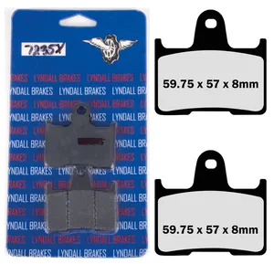 Lyndall Brakes LYNDALL BRAKE PAD SETS, REAR