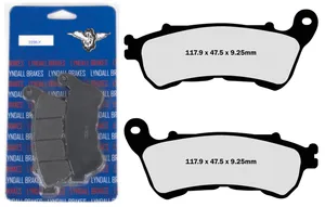 Lyndall Brakes LYNDALL BRAKE PAD SETS, FRONT