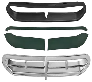 Zodiac (Genuine Zodiac Products) FAIRING ACCENT FOR BATWING 2014-2023