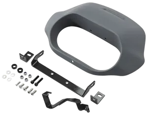 Zodiac (Genuine Zodiac Products) HEADLIGHT FAIRING KIT SPORTSTER S
