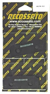 Accossato BRAKE PADS FOR AFTER MARKET CALIPERS