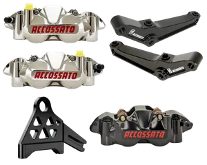 Accossato ACCOSSATO CNC MACHINED RADIAL BRAKE CALIPERS
