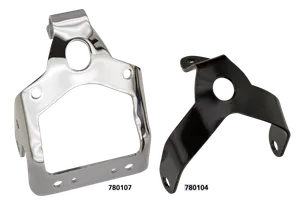 Samwel Supplies HEADLIGHT & HORN BRACKET FOR EARLY SPRINGER FORKS