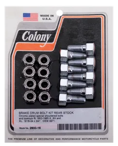 Colony COLONY BRAKE DRUM BOLT KITS