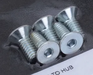 Colony BRAKE ROTOR SCREWS & NUTS FOR SPORTSTER