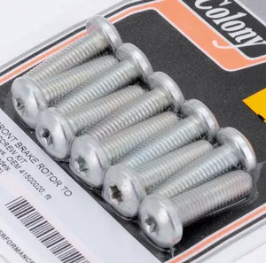 Colony BRAKE ROTOR SCREWS & NUTS FOR TOURING
