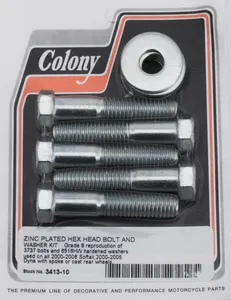 Colony ZINC PLATED REAR WHEEL SPROCKET HARDWARE KITS