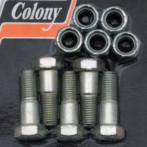 Colony ZINC PLATED REAR WHEEL SPROCKET HARDWARE KITS