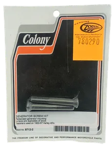 Colony 3-BRUSH "32E" & "52E" GENERATOR PARTS FOR MODELS 1932-1957