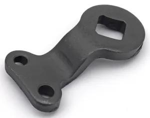 V-Twin Mfg Rear Brake Shaft Lever, Parkerized, 2-Hole