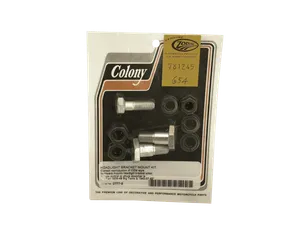 Colony HEADLIGHT & HORN BRACKET FOR EARLY SPRINGER FORKS