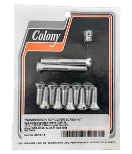 Colony TRANSMISSION TOP COVER SCREW KIT FOR 4 SPEED BIG TWIN